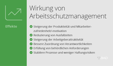 Wirkung von Arbeitsschutzmanagement