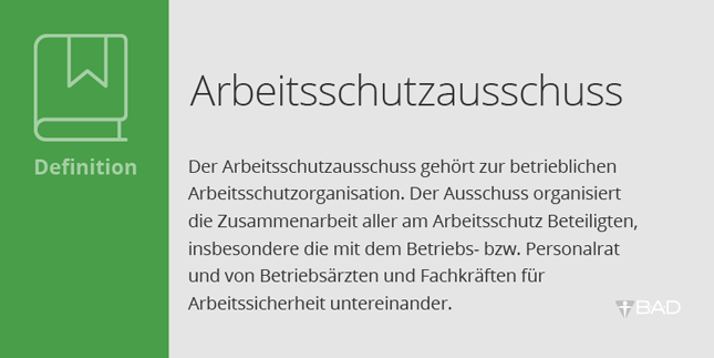 Definition Arbeitsschutzausschuss